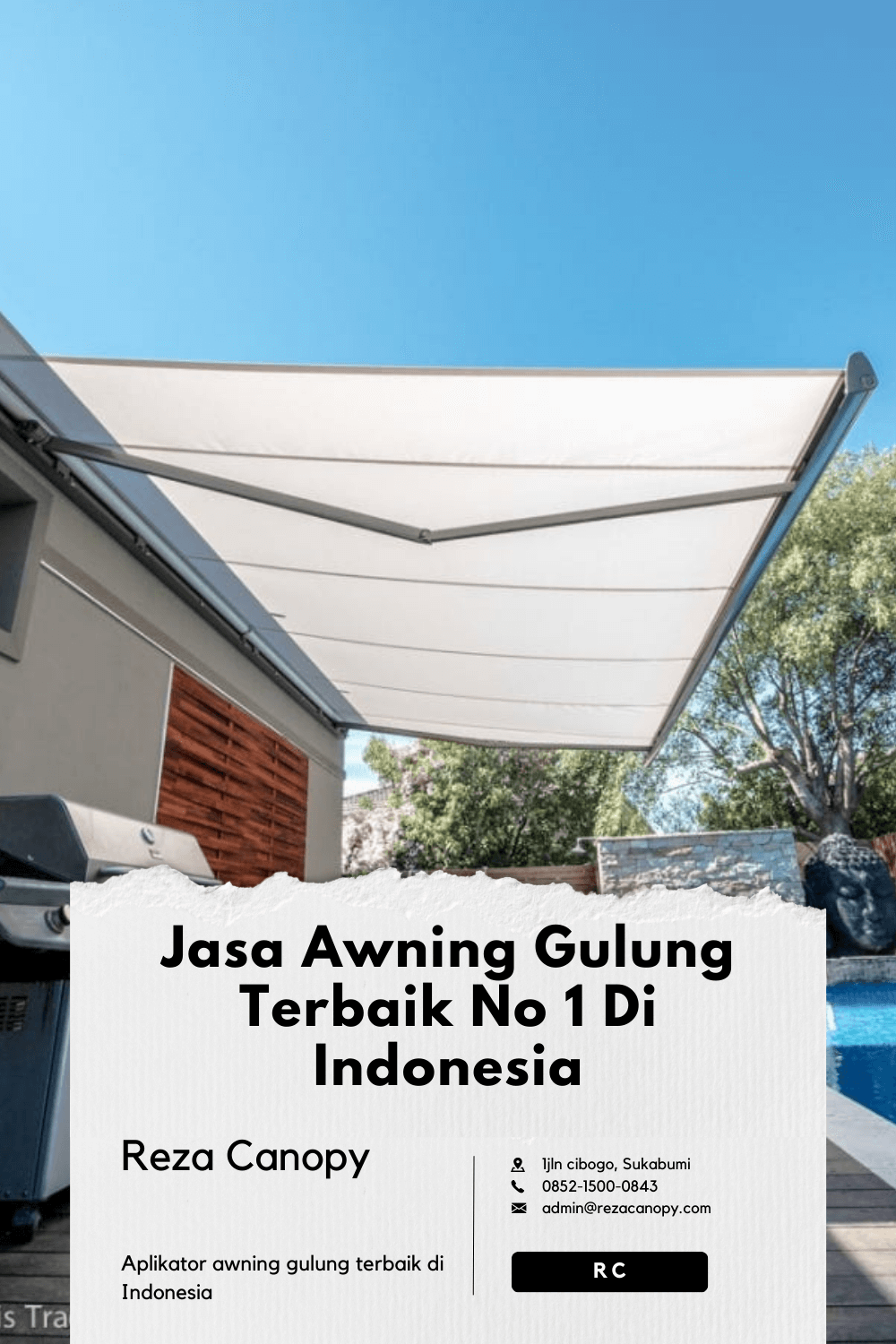 jasa awning gulung